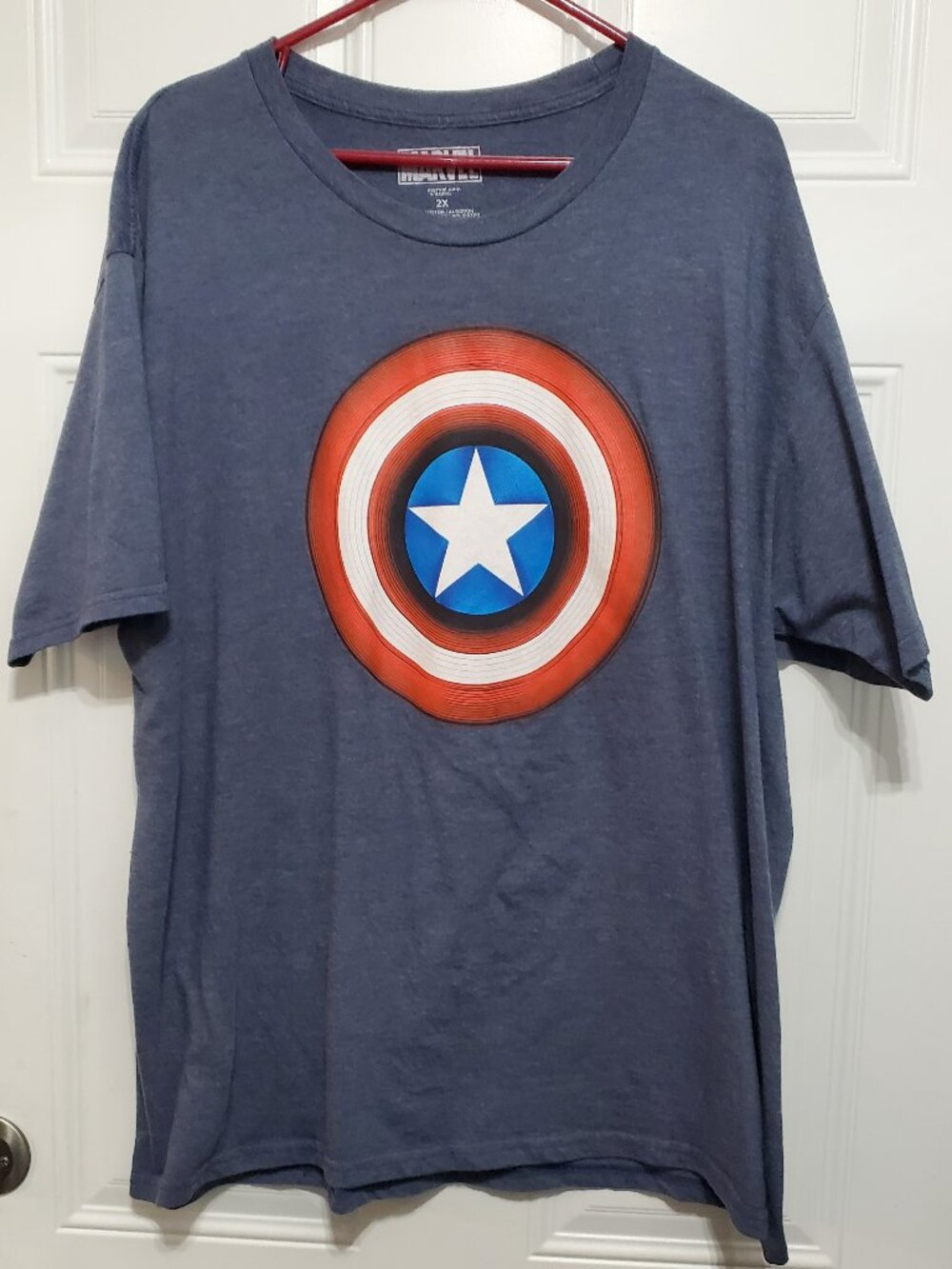 Marvel Captain America Shield Logo T-Shirt size 2XL